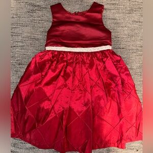 Jayne Copeland Red Formal Kids Dress